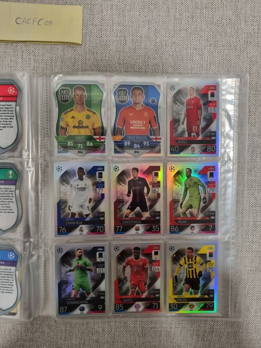 Colecção Match attax 22 23 normal Completa