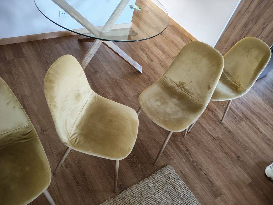 6 cadeiras mesa de jantar