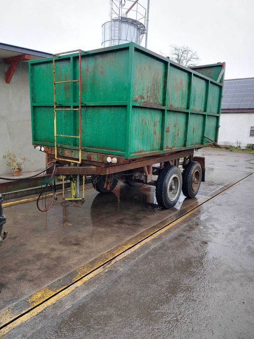 Przyczepa d 47 6 ton objetosciowa tandem