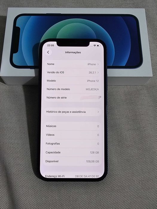 Iphone 12 128Gb.  Muito bom.