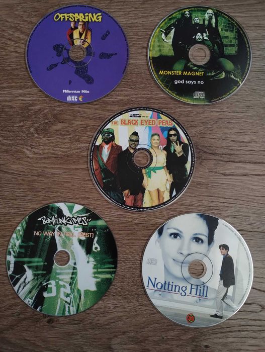 ЛОТ из 5 дисков CD MP3 песни РЭП