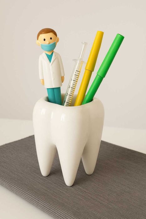 Ceramiczny ZĄBEK-prezent MIKOŁAJKI I ŚWIĘTA! zestaw 2+1 GRATIS