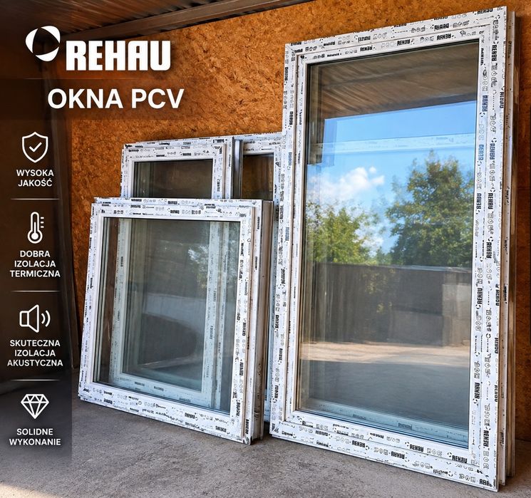 Nowe Okna   Rozwierno -Uchylne  Rehau