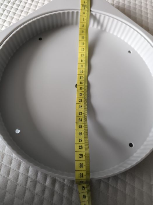 Półka narożna obrotowa prysznicowa jasno szara bez wiercenia