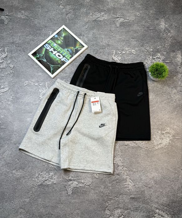 Шорти Nike Tech Fleece / Шорти чоловічі Nike  / шорти найк теч фліс / мужские шорты Найк Теч Флис