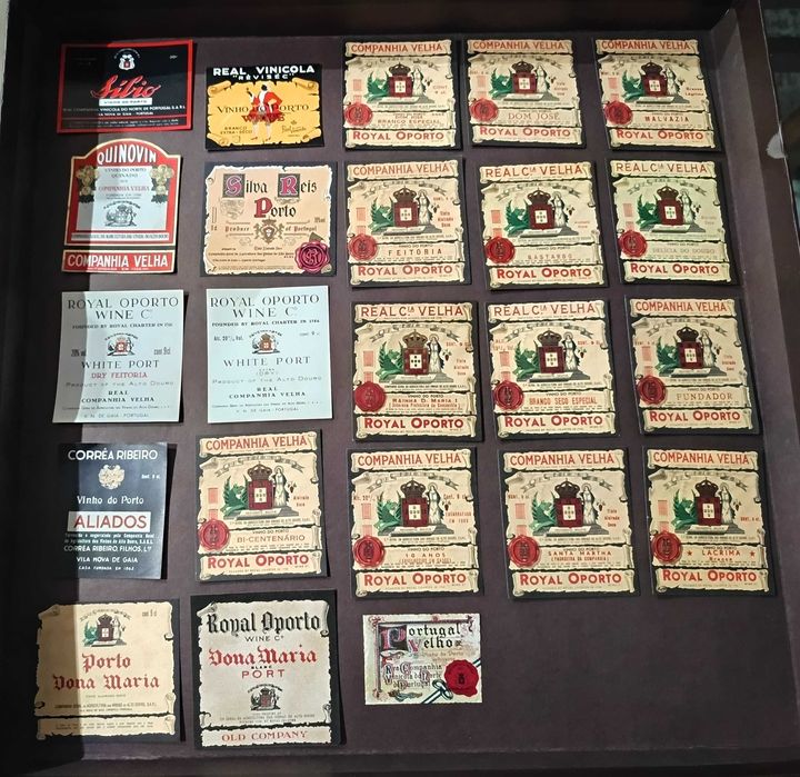 Lote de Rótulos Vinho do Porto