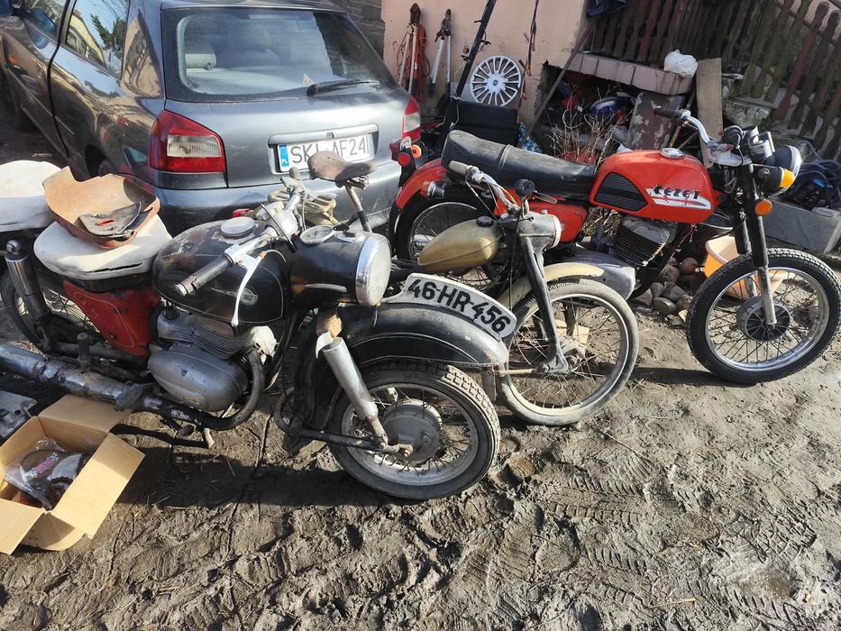 MZ jaskółka 175, CZ 175, Romet Komar sztywniak