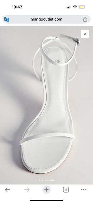 Босоніжки mango нові