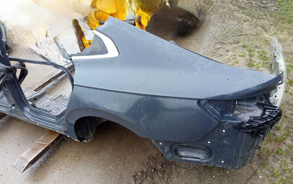 VW Volkswagen ARTEON 3G8 Ćwiartka Lewa Tył tylna Błotnik Próg Słupek