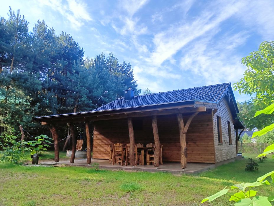 Domek parterowy z sauną jacuzzi na wyłączność.  Blisko Lasy , Jeziora,