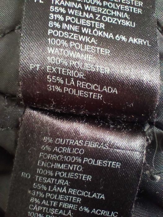 Casaco H&M preto