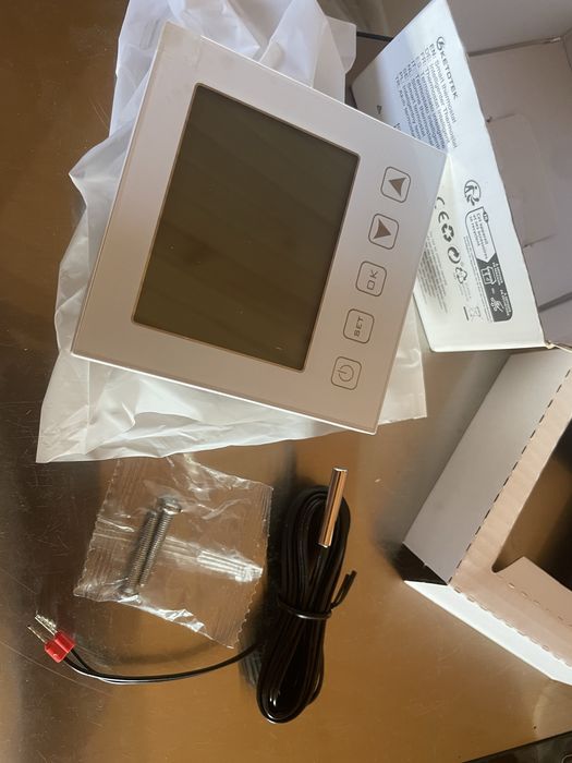 Термостат KETOTEK KTF0155A WiFi 16A для теплої підлоги Smart Life Tuya
