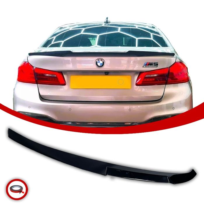 BMW G30 Lotka Dokładka Spoiler Tylny M4 Look Czarny Połysk