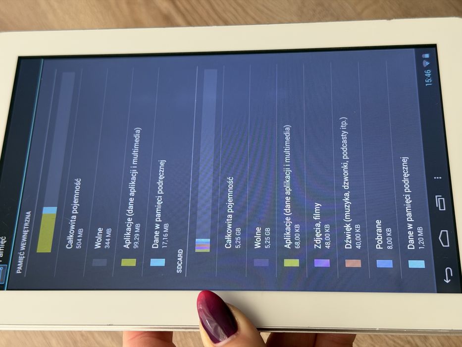 Tablet JAY-tech z zasilaczem