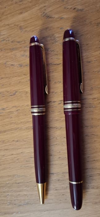 Złote Pióro i Długopis Montblanc Meister 14 k  585 stück
