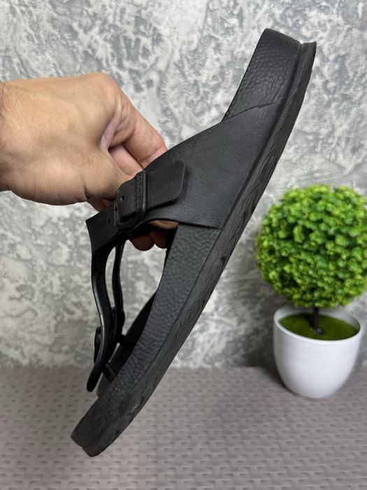 Birkenstock шлепанцы вьетнамки 40 размер черные