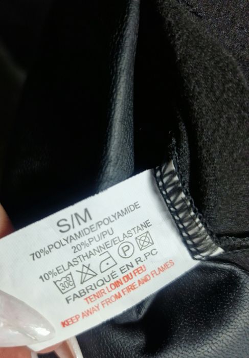 Czarne Legginsy Rozm: S/M