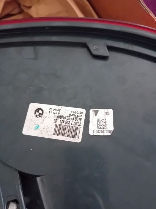 Farolin traseiro de BMW