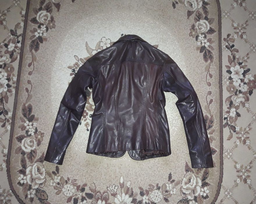 Женская кожаная куртка Bomboogie пиджак жакет размер М (44-46)
