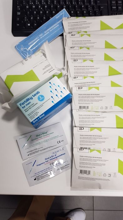 Teste de gravidez/ ovulação / fsh (fertilidade) / espermogramas / Conceive plus unidoses e multiusos /termómetro basal: página @gravidezebebest﻿estes
