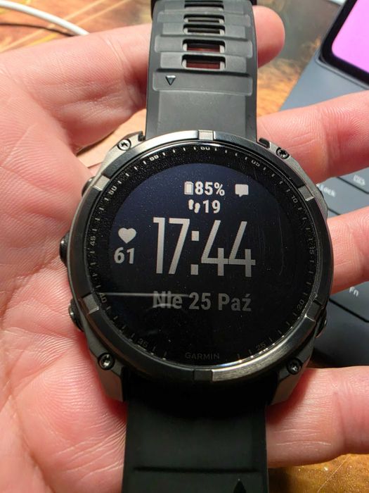 Zegarek Garmin Fenix 8 sapphire solar DLC mip 51mm