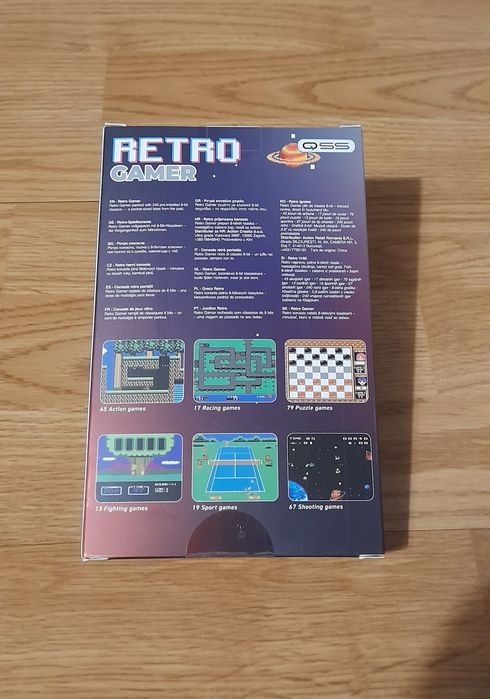 Consola Retro Gamer/Mini Arcade Retro - 240 Jogos (ARTIGO NOVO/SELADO)