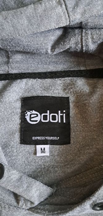Super Bluza męska z kapturem - edoti -M