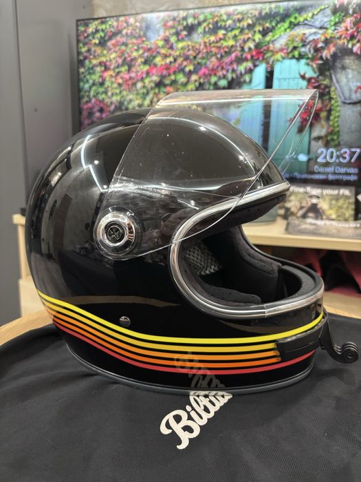 Мото шолом Biltwell Gringo S вінтаж ретро