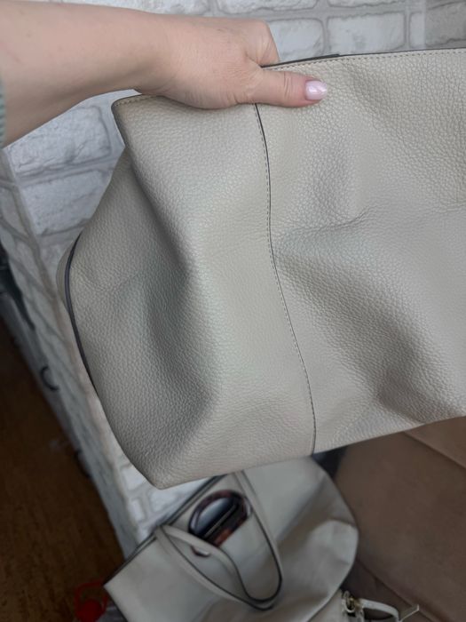 Сумка  - шопер, світла