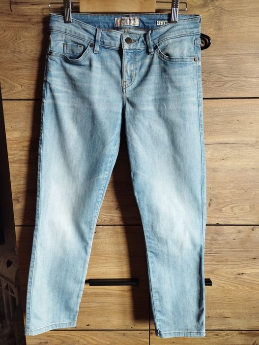 Guess 27 spodnie jeansowe rurki skinny XS/S 158