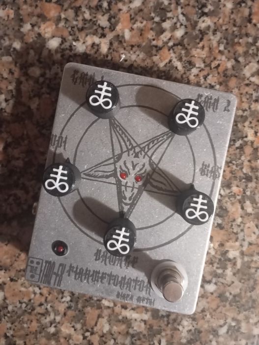 Pedais de efeitos para guitarra/baixo