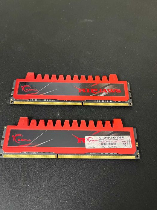 Memória RAM G.Skill Ripjaws DDR3 1333 (ver descrição)