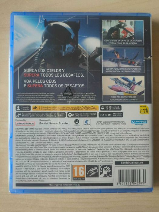 Jogo PS5 Ace Combat 8: Wings Of Theve - Selado