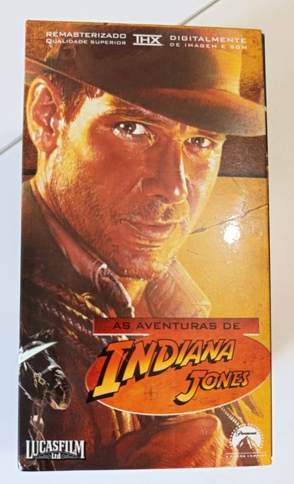 VHS coleção Indiana Jones