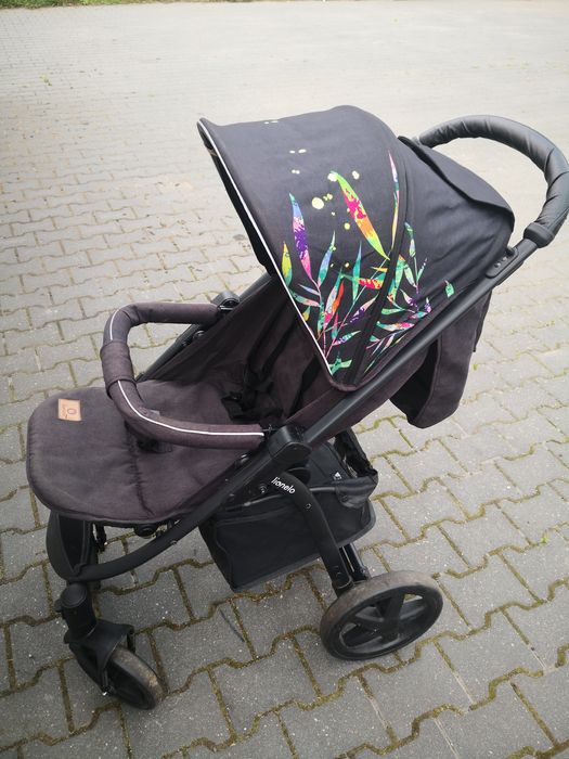Wózek spacerówka dziecięca LIONELO Annet Plus Dreamin Czarny