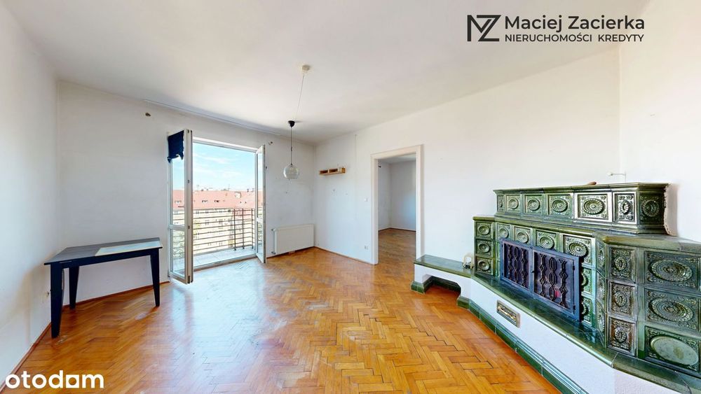 Centrum Bielska-Białej | Kamienica | 58,97 m² | 2 pokoje | Balkon