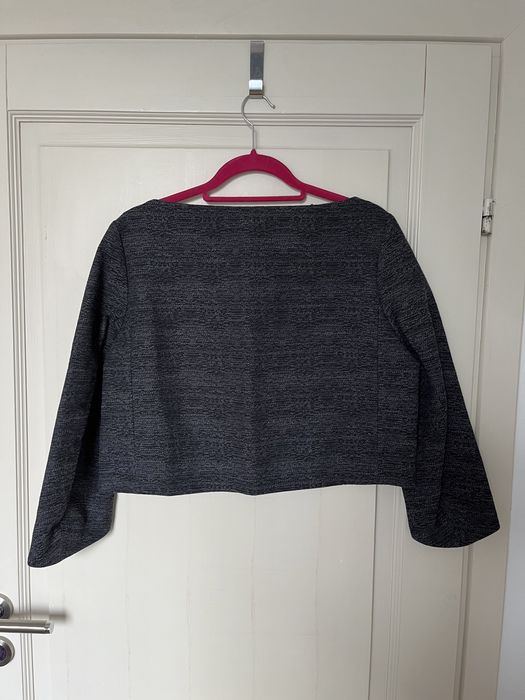 COS bluzka/żakiet grafitowy/szary melanż nowa rozmiar 40