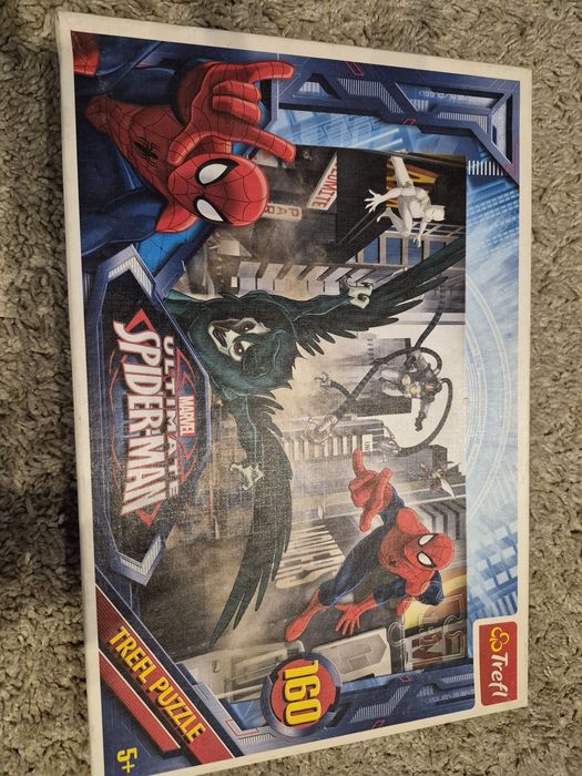 Puzzle Trefl 5+ 160 elementów Spiderman Marvel Super bohater