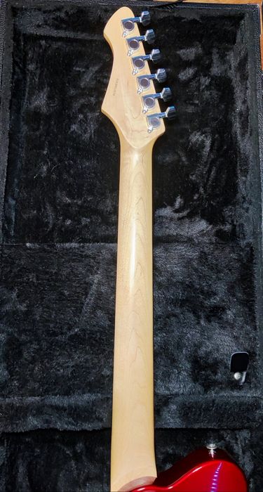 Czerwona gitara Aria Pro ll Jet-2