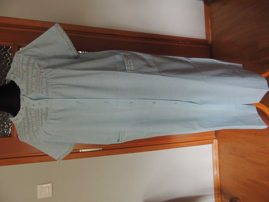 Komplet koszula nocna i szlafrok rozmiar 40 42