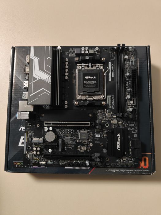 Материнська плата ASRock  B850M-X R2.0