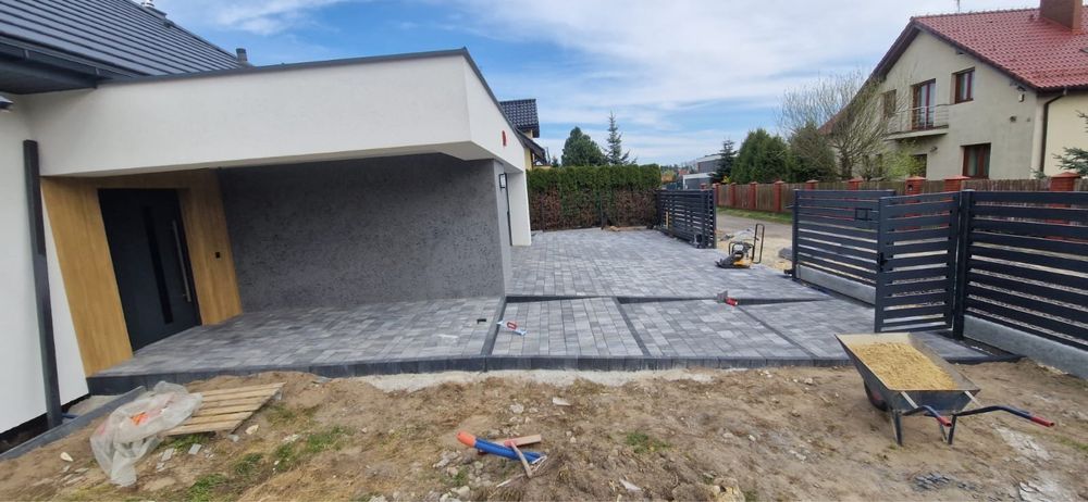 Usługi brukarskie, kostka brukowa