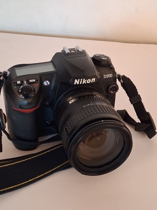 Câmara se fotografar nikon 200 objetiva 28mm