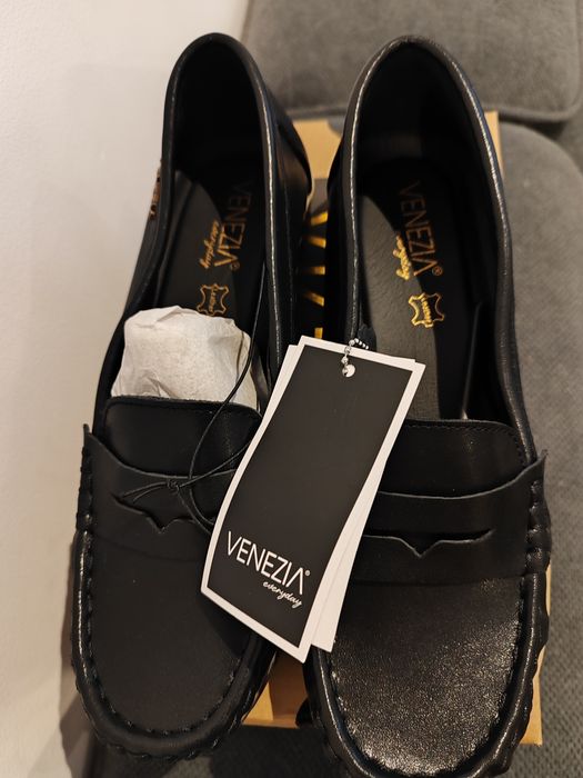 Venezia damskie mokasyny r.40