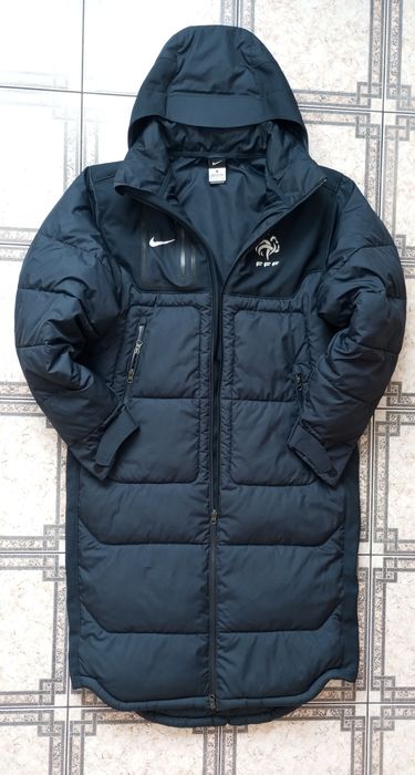 Nike FFF zimowa długa kurtka męska parka S