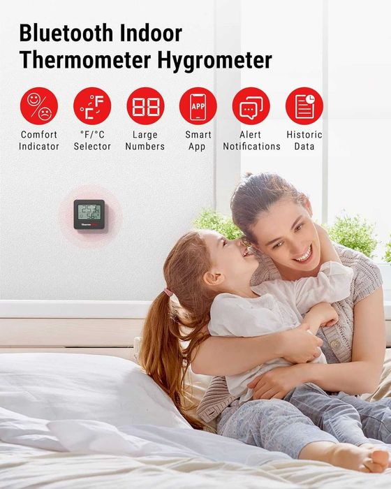 ThermoPro TP357 Termômetro com Higrômetro Bluetooth