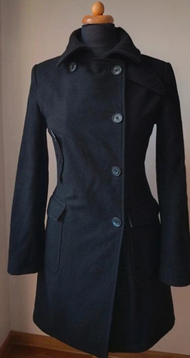 Płaszcz jesienny zimowy przejściowy płaszcz damski Tommy Hilfiger