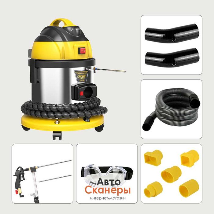 Автомобильная агрегатная чистка AUTOOL HTS558 (Ореховая чистка)