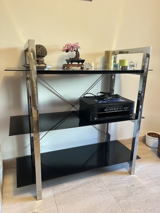 Estante de vidro temperado