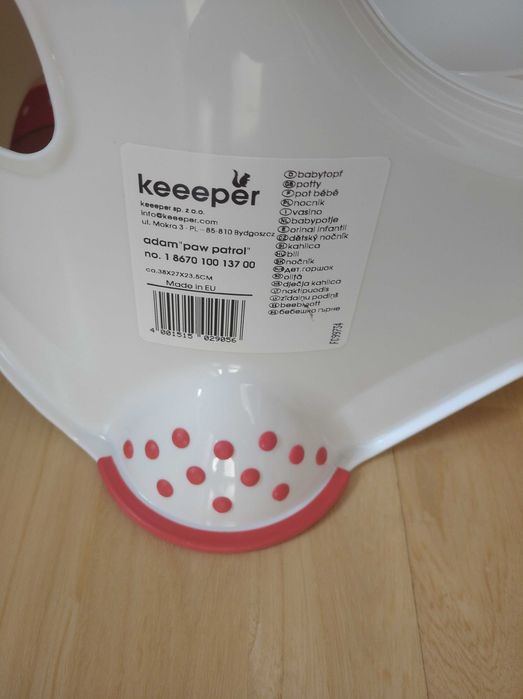 nocnik KEEEPER Adam  z funkcją antypoślizgową  Psi Patrol